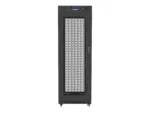 LANBERG free standing rack 19inch cabinet 37U 600×800 mesh door LCD flat pack black