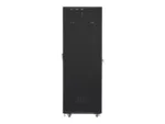 LANBERG free standing rack 19inch cabinet 42U 600×800 mesh door LCD flat pack black