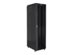 LANBERG free standing rack 19inch cabinet 47U 800×1000 glass door LCD flat pack black