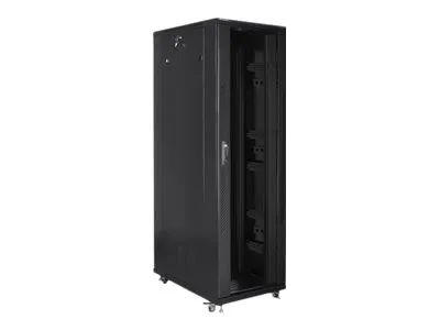 LANBERG FF01-8242-12B free-standing rack 19 self-assembly flat pack 42U/ 800×1200 black