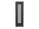LANBERG rack cabinet 19inch free-standing 42U/800×800 self-assembly flat pack with mesh door black