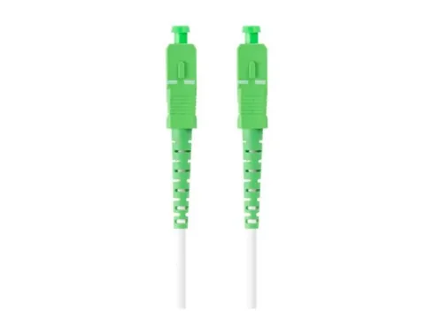 LANBERG fiber optic patchcord SM SC/APC-SC/APC simplex 2.5m LSZH g657a2 3.0mm white