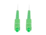 LANBERG fiber optic patchcord SM SC/APC-SC/APC simplex 15m LSZH g657b3 3.0mm white