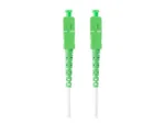 LANBERG fiber optic patchcord SM SC/APC-SC/APC simplex 15m LSZH g657b3 3.0mm white