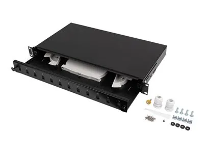 also-fop1-12ss-ldb LANBERG Fiber patch panel 12XSCSX/12XLCDX Rack 19inch