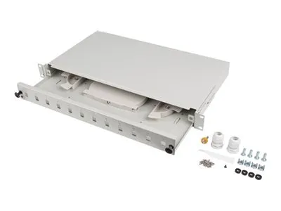 LANBERG Fiber patch panel 12XSCSX/12XLCDX Rack 19inch