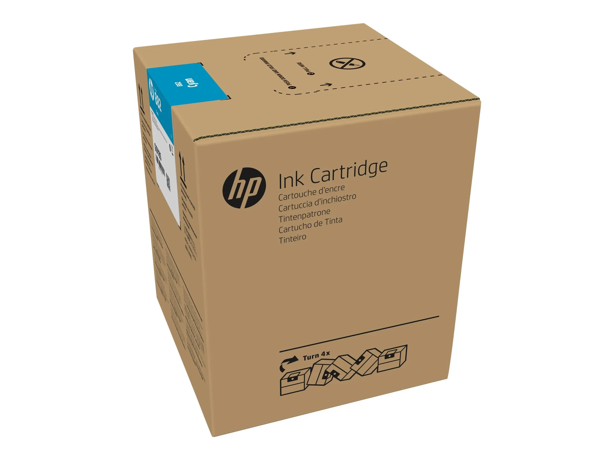 also-g0z10a HP 882 5L Cyan Latex Ink Cartridge