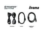 IIYAMA G2771HS-B1 27inch Fast IPS Gaming G-Master Red Eagle FreeSync Premium / G-Sync Compatible 1920×1080 240Hz 350cd/m
