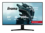 IIYAMA G2771QS-B1 27inch Fast IPS Gaming G-Master Red Eagle FreeSync Premium / G-Sync Compatible 2560×1440 200Hz 350cd/m