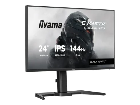 IIYAMA GB2441HSU-B1 24inch IPS Gaming G-Master Black Hawk FreeSync 1920×1080 144Hz 300cd/m HDMI DisplayPort 1ms MPRT
