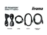 IIYAMA GB2771QSU-B1 27inch Fast IPS Gaming G-Master Red Eagle FreeSync Premium / G-Sync Compatible 2560×1440 200Hz 350cd/m