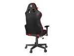GEMBIRD Gaming chair SCORPION black mesh red skin accents