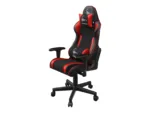GEMBIRD Gaming chair SCORPION black mesh red skin accents