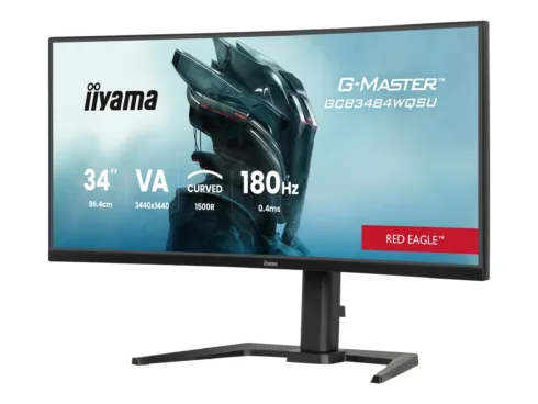 IIYAMA GCB3484WQSU-B1 34inch VA 3440×1440 500cd/m2 0.4ms 2xHDMI 2xDP USB