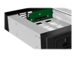 ICY BOX IB-129SSK-B Mobile Rack for 3.5/2.5 SATA/SAS HDD Black