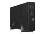 ICY BOX IB-377-C31 External 3.5 HDD/SSD Case SATA III USB 3.1 Type-C Black