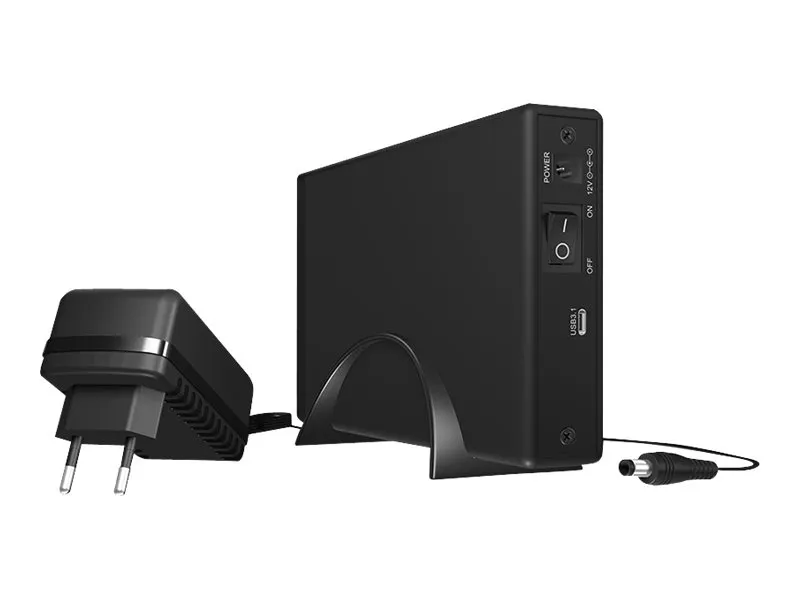 also-ib-377-c31 ICY BOX IB-377-C31 External 3.5 HDD/SSD Case SATA III USB 3.1 Type-C Black