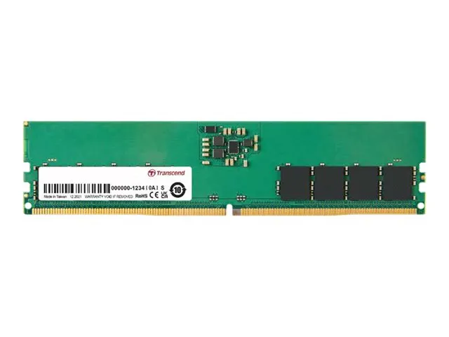 also-jm4800ale-16g TRANSCEND 16GB JM DDR5 4800 U-DIMM 1Rx8 2Gx8 CL40 1.1V