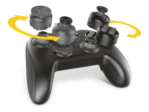 LEXIP X STEELPLAY Wireless Customizable Controller + 2 Cases Switch