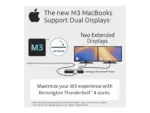 KENSINGTON SD5760T Thunderbolt 4 Dual 4K Docking Station