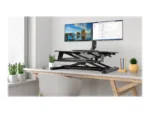 KENSINGTON space-saving dual monitor arm