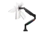 KENSINGTON One-Touch Height Adjustable Single Monitor Arm – Black