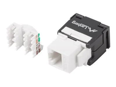LANBERG KSU6-2000 Keystone Toolless Module RJ45->LSA 180deg UTP Cat.6