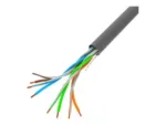 LANBERG LCU5-10CC-0305-S UTP solid cable CCA 100Mb/s 305m gray