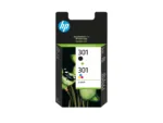 HP 301 Inkt Cartridge Combo 2-Pack Standard Capacity (Black and Colour cartridge)