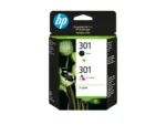 HP 301 Inkt Cartridge Combo 2-Pack Standard Capacity (Black and Colour cartridge)
