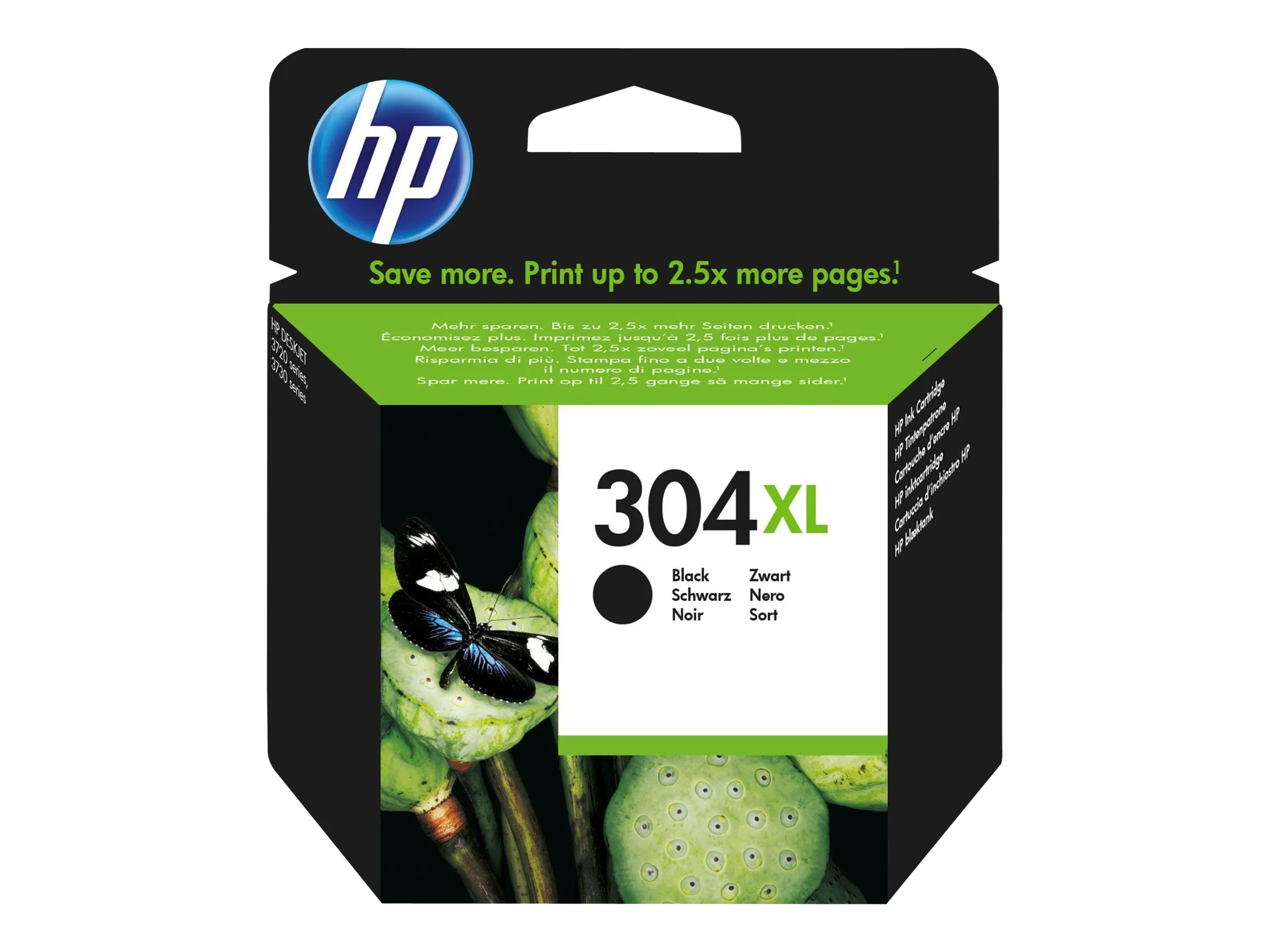 also-n9k08aeabe HP 304XL Black Original Ink Cartridge