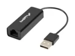 LANBERG NC-0100-01 Adapter Lan Card USB 2.0 – RJ45 100MB on Cable