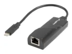 LANBERG NC-1000-02 Adapter Lan Card USB Typ-C 3.1 – RJ45 1GB on Cable