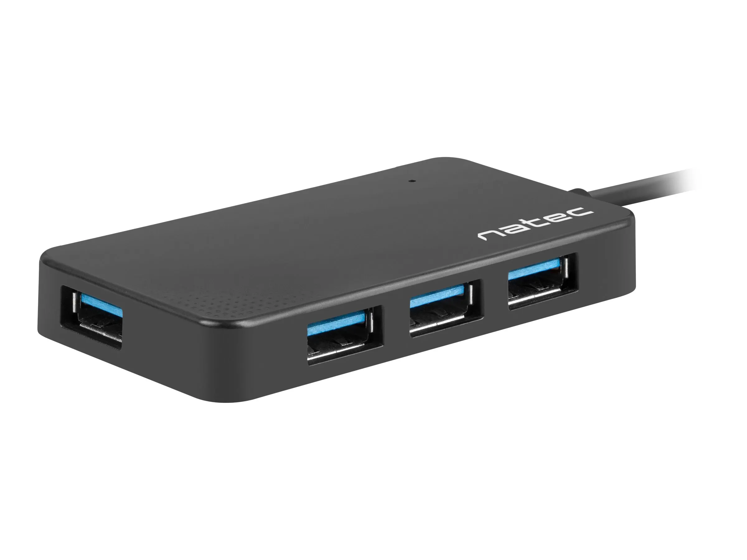 also-nhu-1342 NATEC NHU-1342 Hub USB 3.0 Moth 4-ports Black
