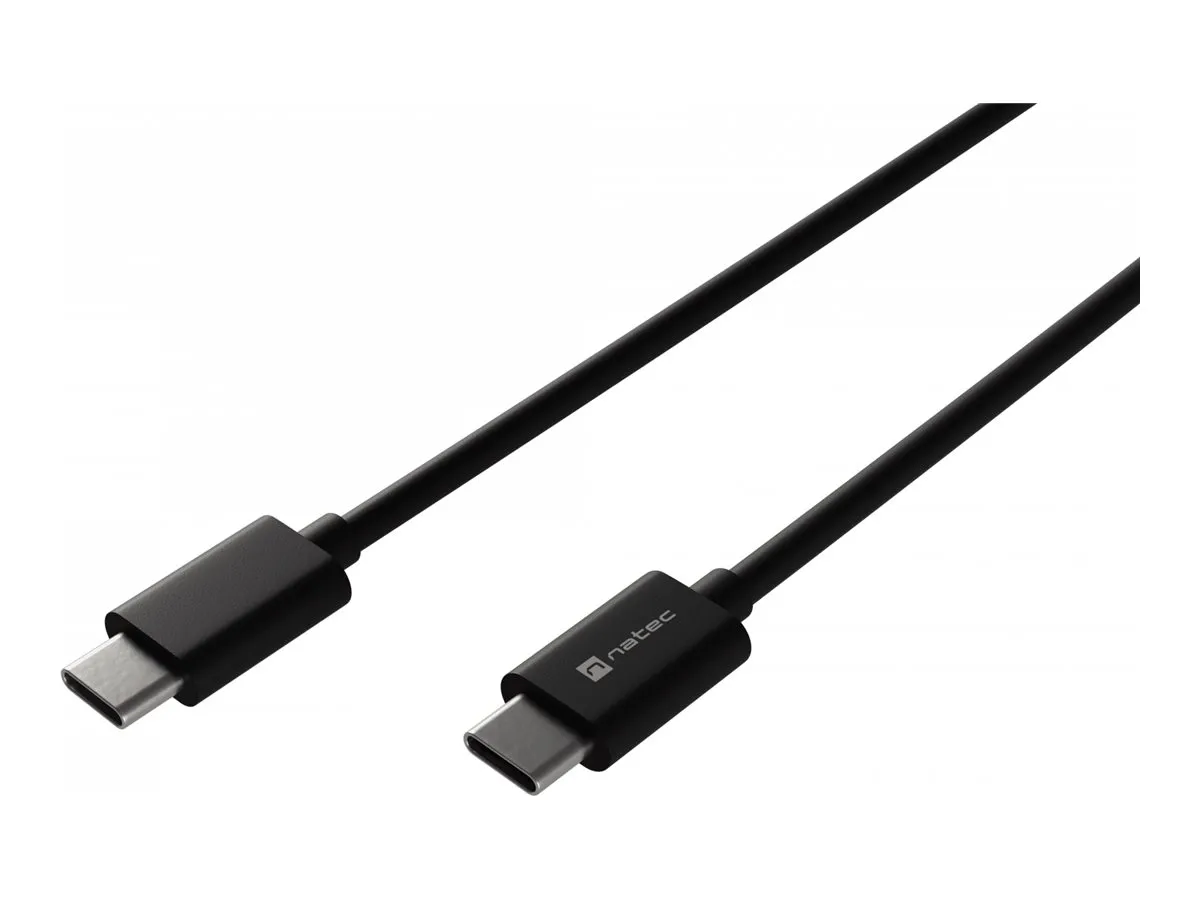 also-nka-2146 NATEC Prati USB-C 2.0 cable M/M 1m PD 100W black