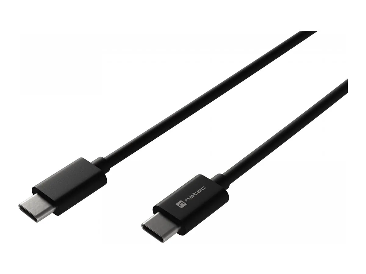 also-nka-2147 NATEC Prati USB-C 2.0 cable M/M 2m PD 100W black