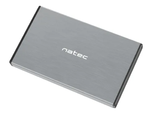 NATEC NKZ-1281 external enclosure RHINO GO for 2.5inch SATA USB 3.0 Grey