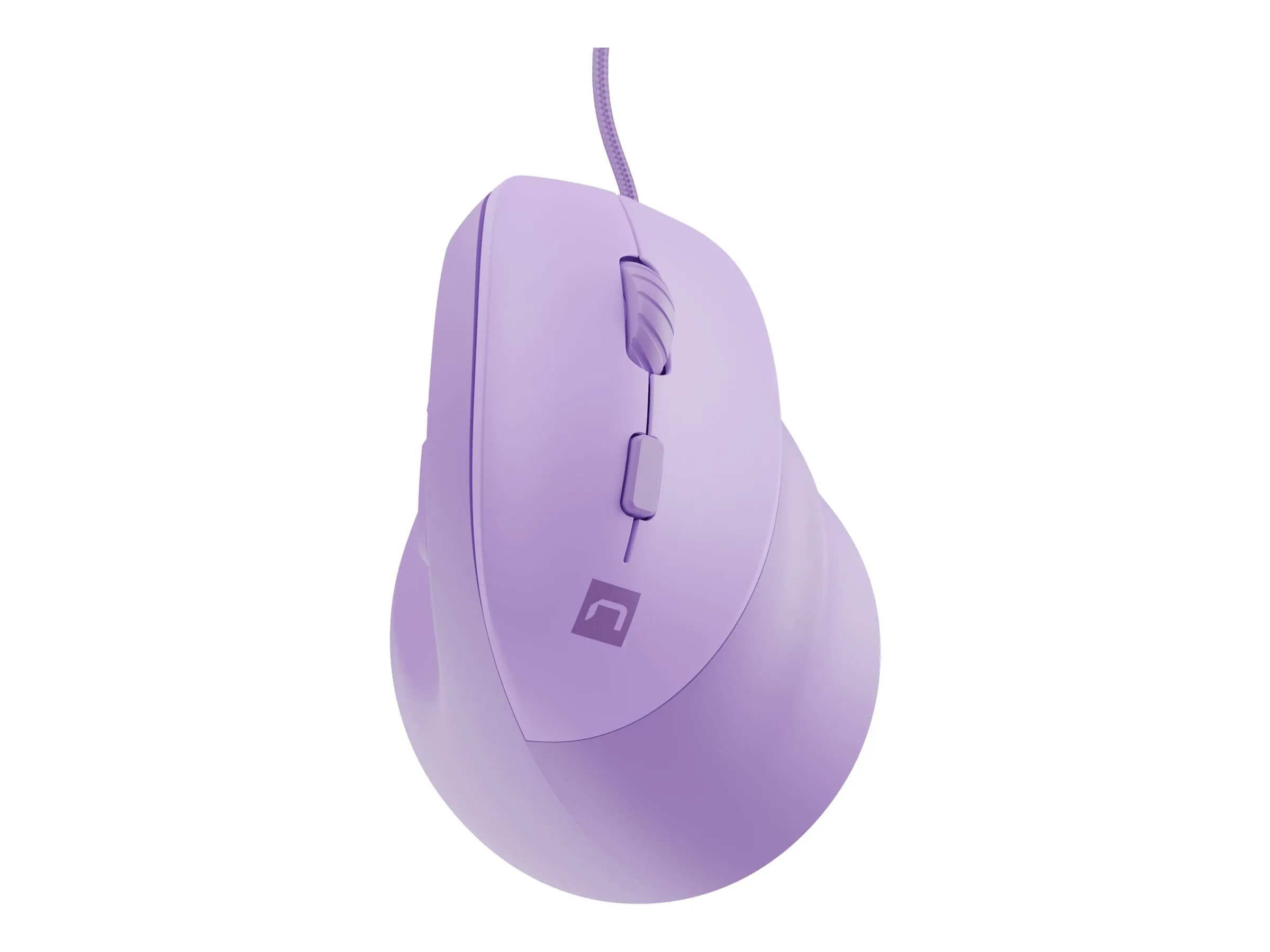 also-nmy-2274 NATEC vertical mouse crake 2 pro optical 12800dpi programmable pure lavender
