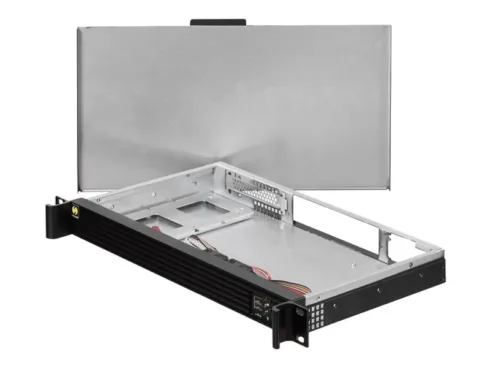 NETRACK NP5106 server case mini-ITX 482 44 5 250mm 1U rack 19