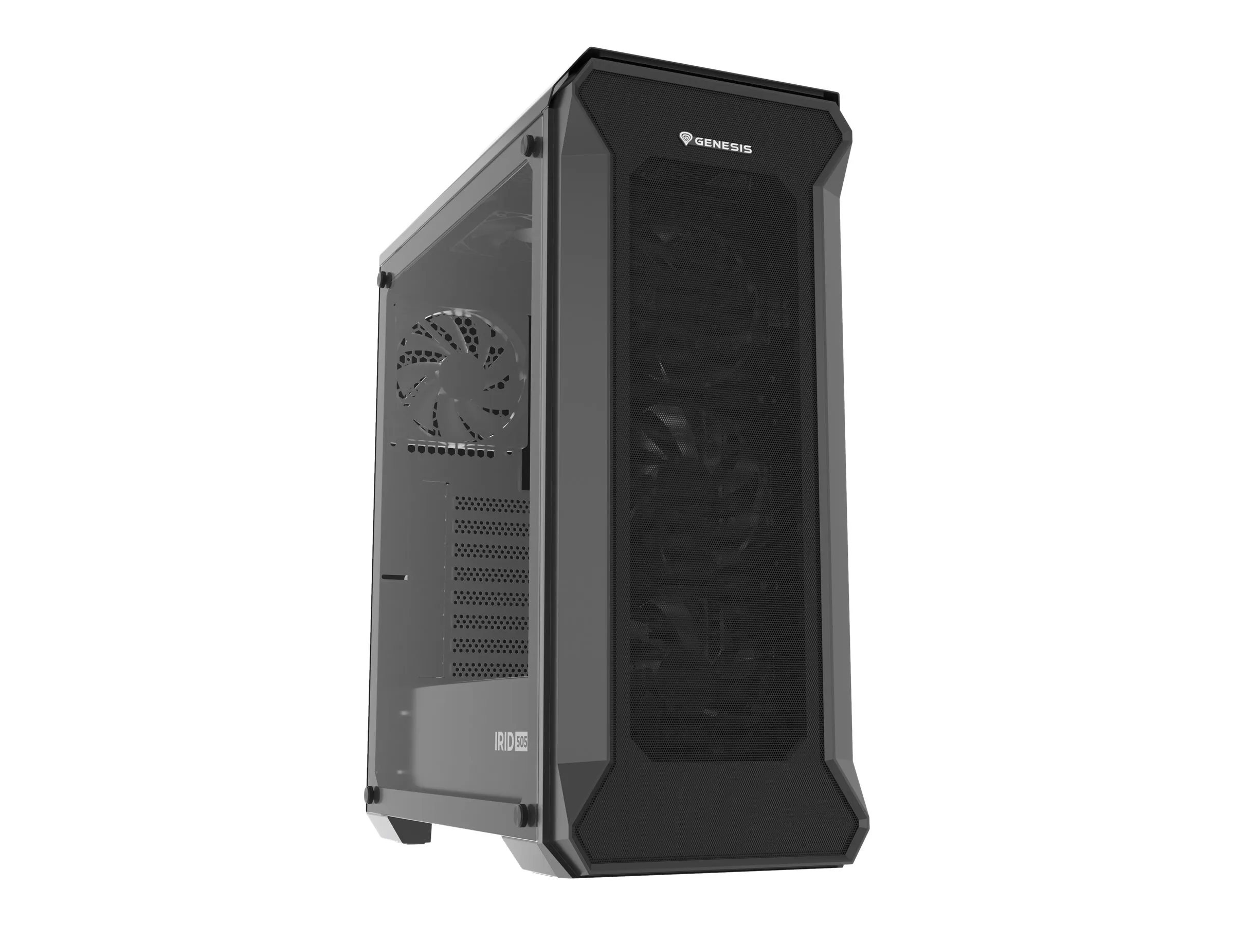 also-npc-1997 NATEC Genesis PC case Irid 505F Midi tower USB 3.0