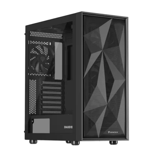 NATEC Genesis PC Case Diaxid 605F black