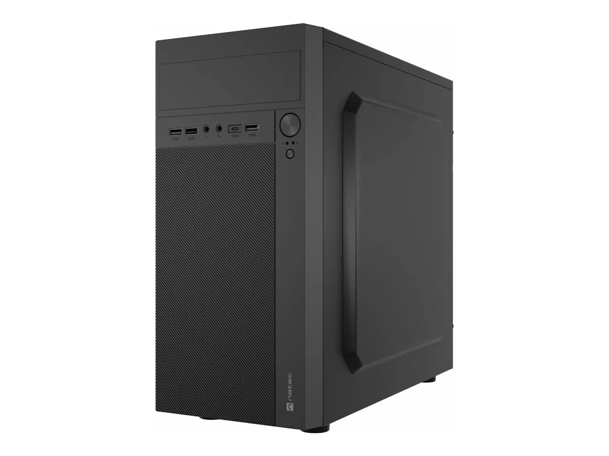also-npc-2171 NATEC Pc Case Helix USB C mATX Mini Tower Black