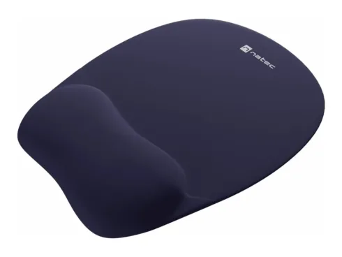 NATEC mouse pad Chipmunk navy blue 230x200mm memory foam filling