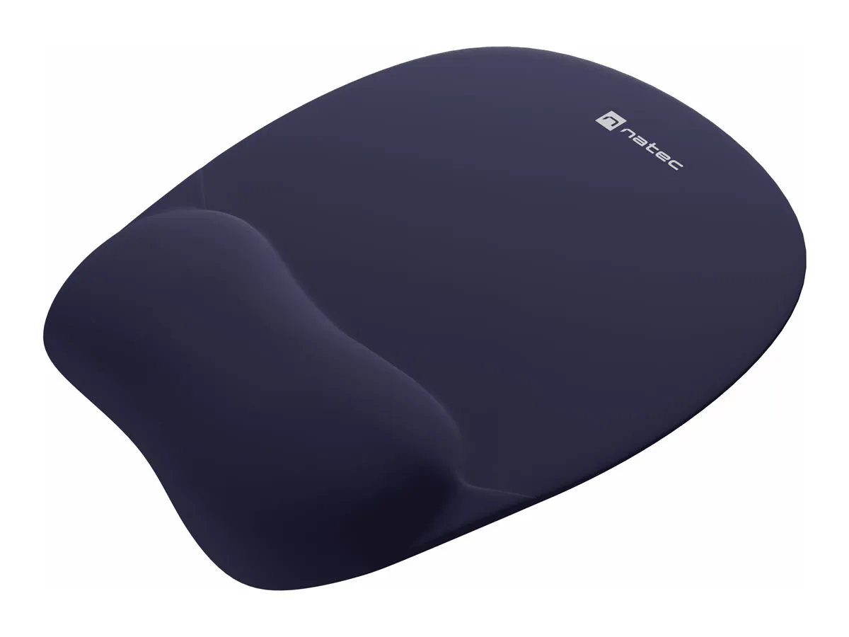 also-npf-2181 NATEC mouse pad Chipmunk navy blue 230x200mm memory foam filling