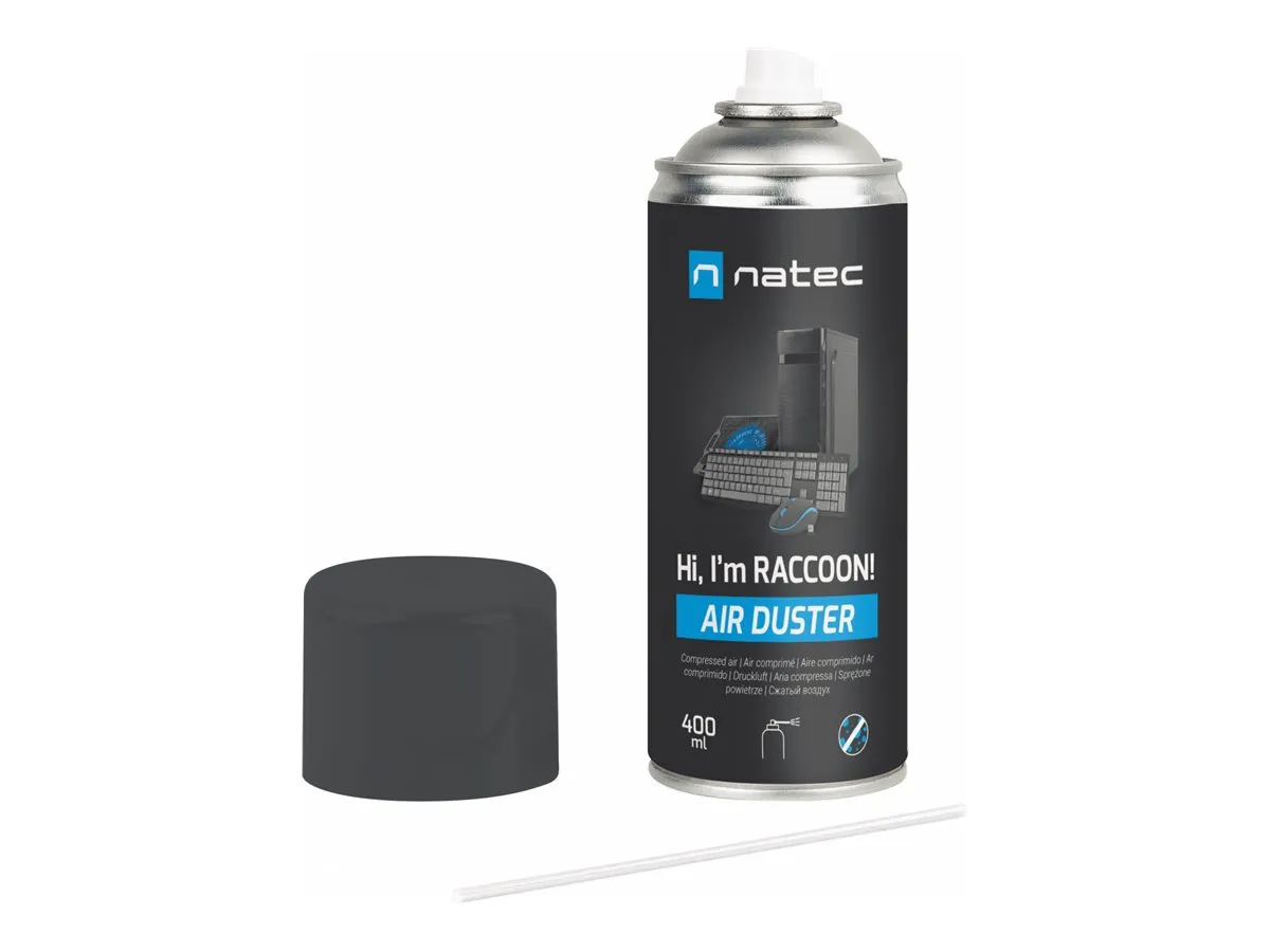 also-nsc-2119 NATEC Compressed air duster Raccoon Air 400ml