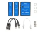 LANBERG NT-0404 Cable Tester PoE for RJ-12/45/11 Coaxial