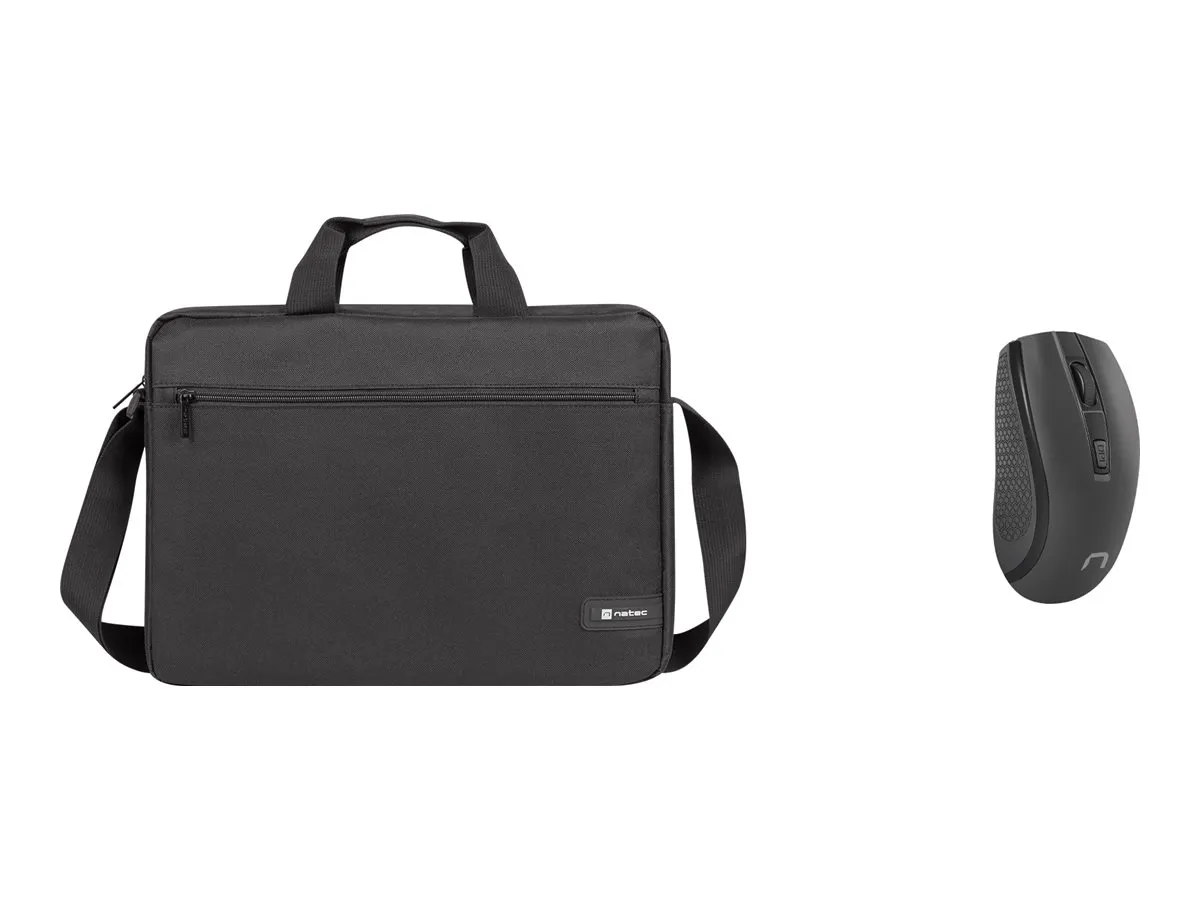 also-nto-2051 NATEC Laptop Bag Wallaroo 2 15.6inch with wireless mouse