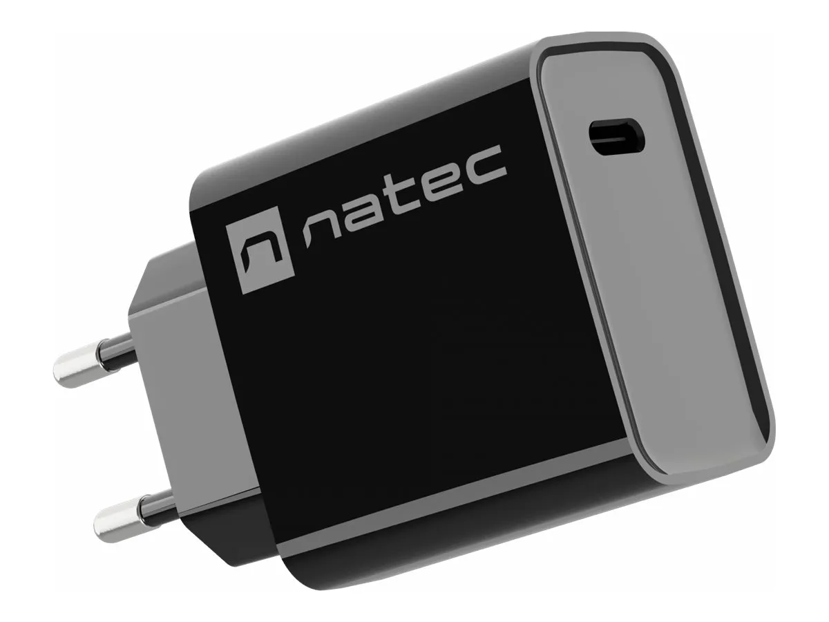 also-nuc-2060 NATEC USB Charger Ribera USB-C 20W Power Delivery black