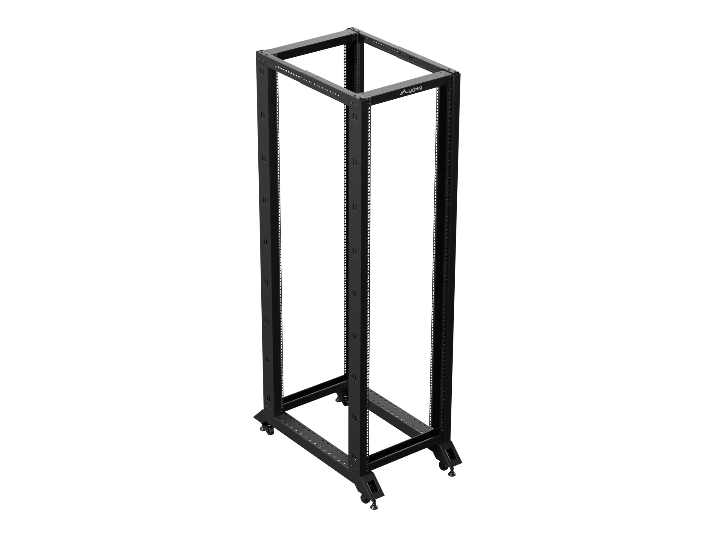 also-or01-6042-b LANBERG Open Rack 42U 600X1000 Black