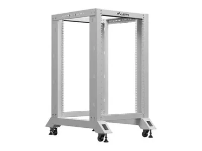 LANBERG Open rack 19inch 18U 600X800 grey